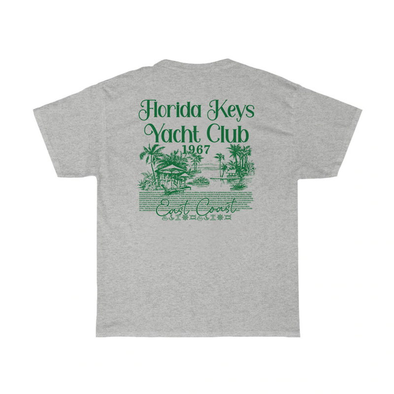 Title 7, 6903 Frauen Florida Yacht Club Zurück Print T S...