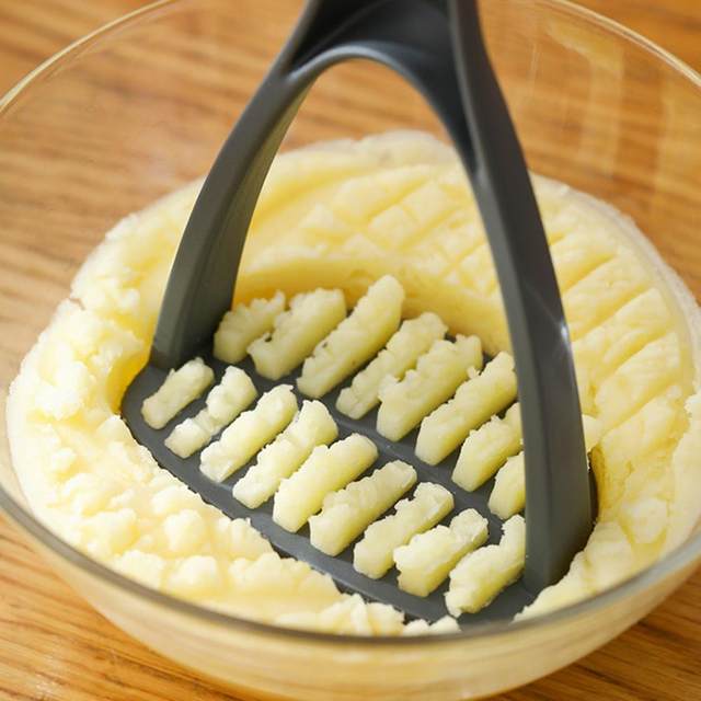 1pc Silicone Potato Masher Potato Press Crush Cooking Tool Kitchen Mashed  Potatoes Crush Strap Pressure Tool