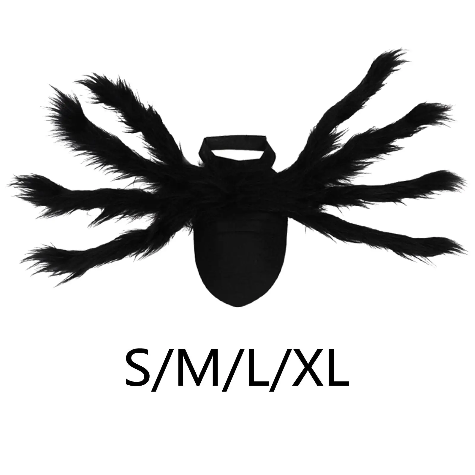 Spider Dog Costume Funny Black Decoration Spider Wing Dress up Accessories Pet Costume for Festival Holiday Halloween Party Dogs