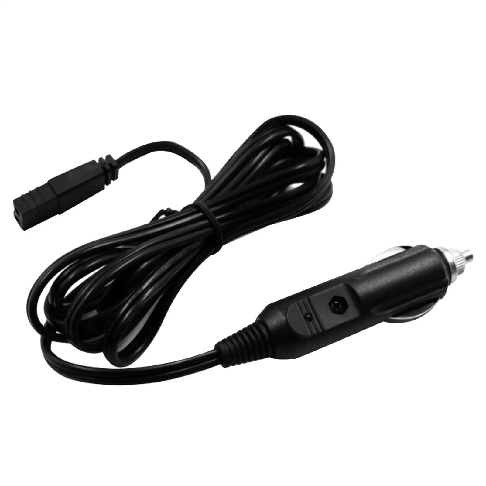 63inch Power Cable Cord 12-24V for Car Fridge Freezer Exquisite Design Widely Used Space Saving Black Simple Installation