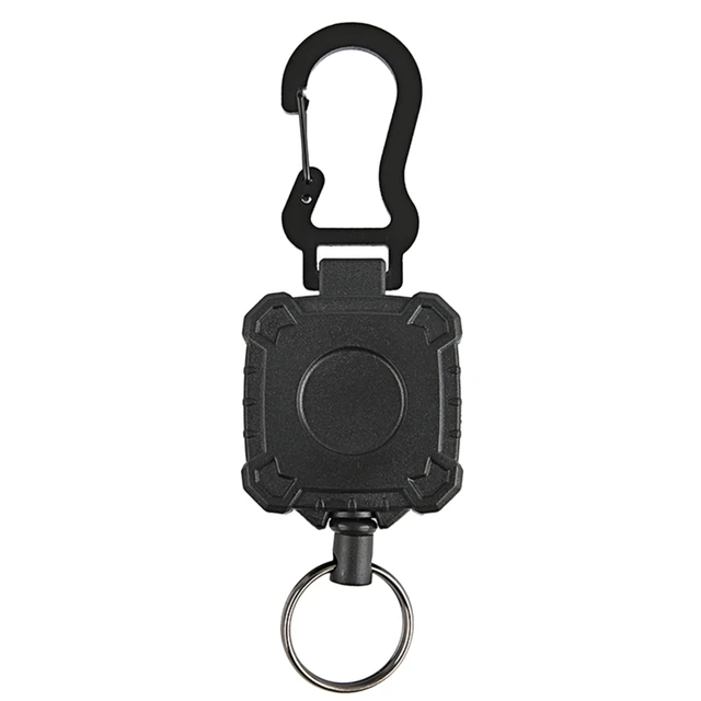 ABS Plastic Retractable Badge Holder Reel, Heavy Duty ID Badge Key
