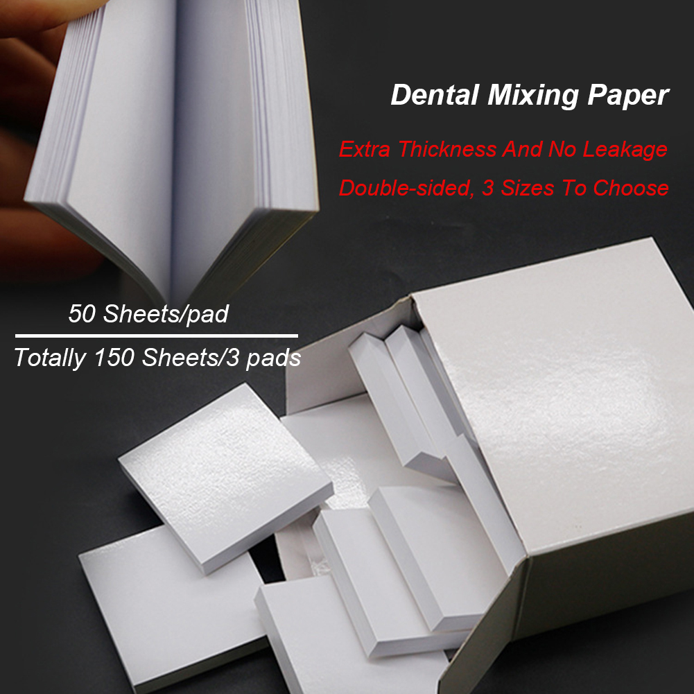 Best of 150 Sheets Disposable Dental Mixing Paper S / M / L Dentistry Lab Consumable Cement Powder Mixed Pad Spatula Dentist Clinic Material Reviews & Tips