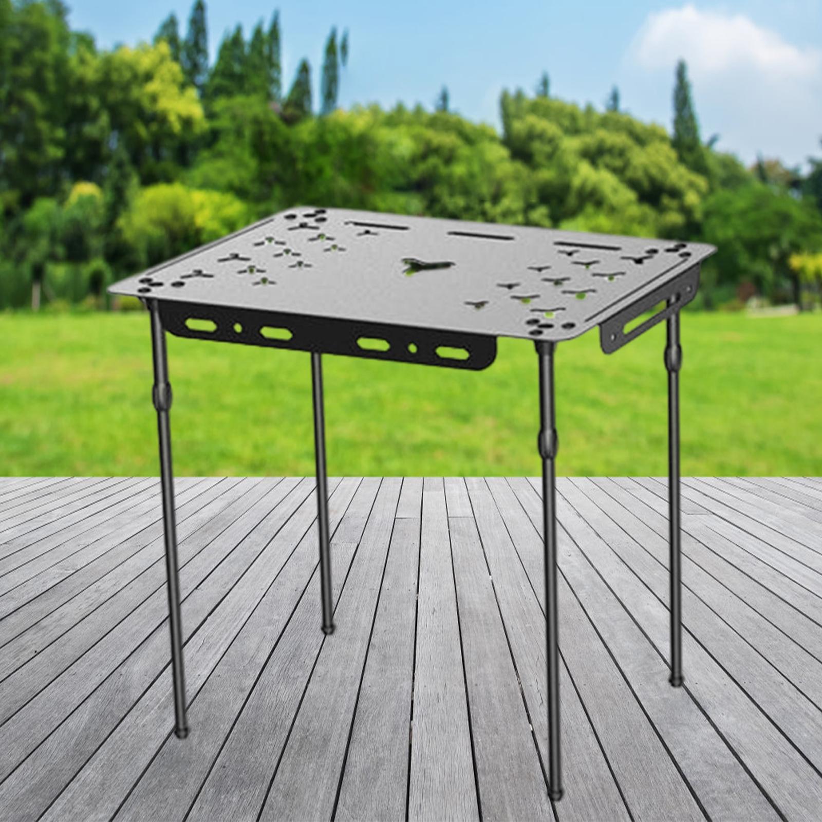 Lightweight Camping Foldable Dining Table for Backpacking Outdoor Fishing Cooking Patio