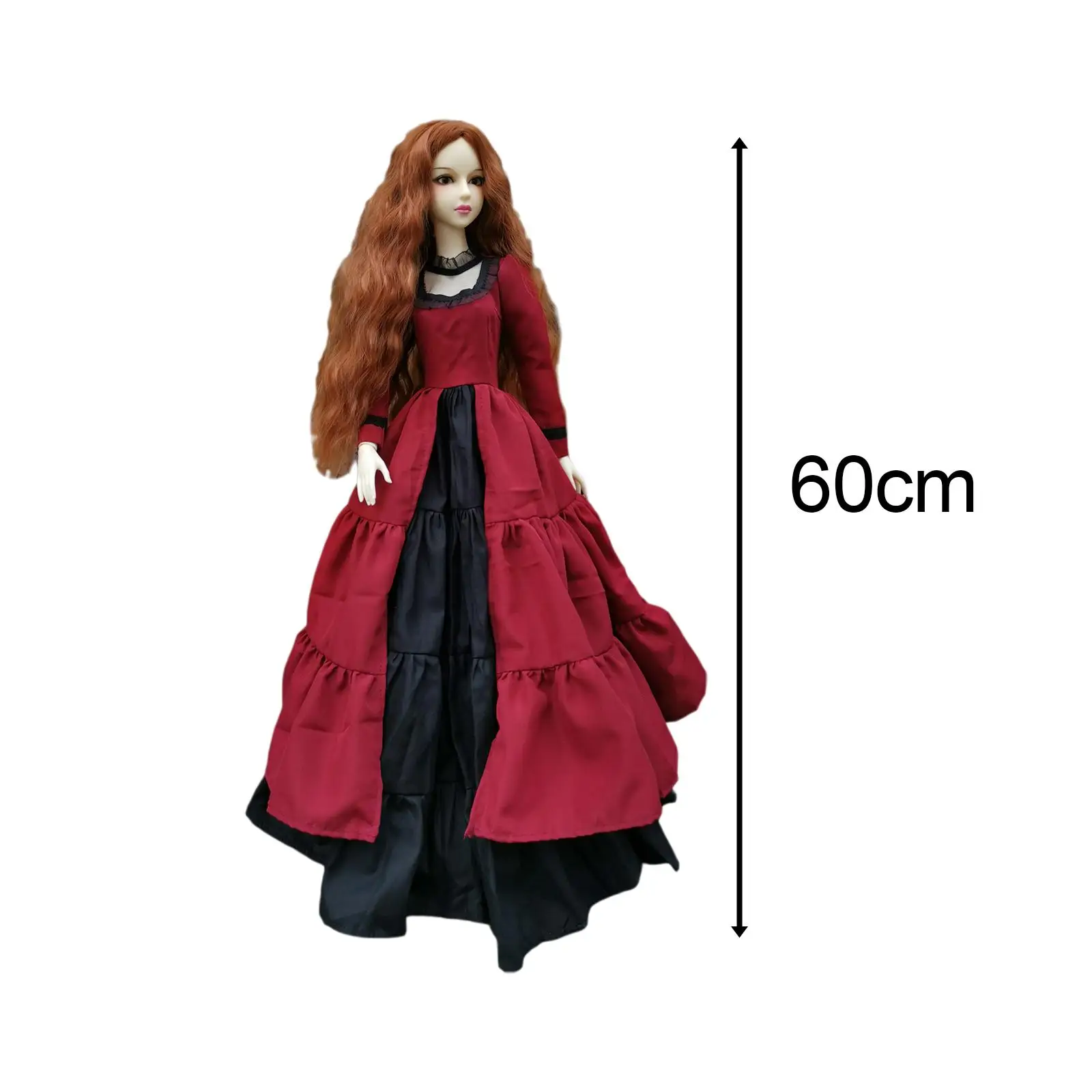 Ball Jointed Doll 1/3 Dolls Rotatable Joints Princess Doll 24 inch Doll Action Figures for Thanksgiving Girls