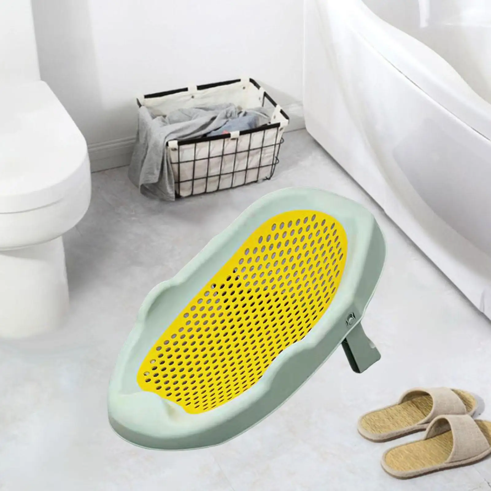 Seat Anti Slip Bathtub, Safe  Mat Bed, Bathing Seat for Toddlers Infant Newborn