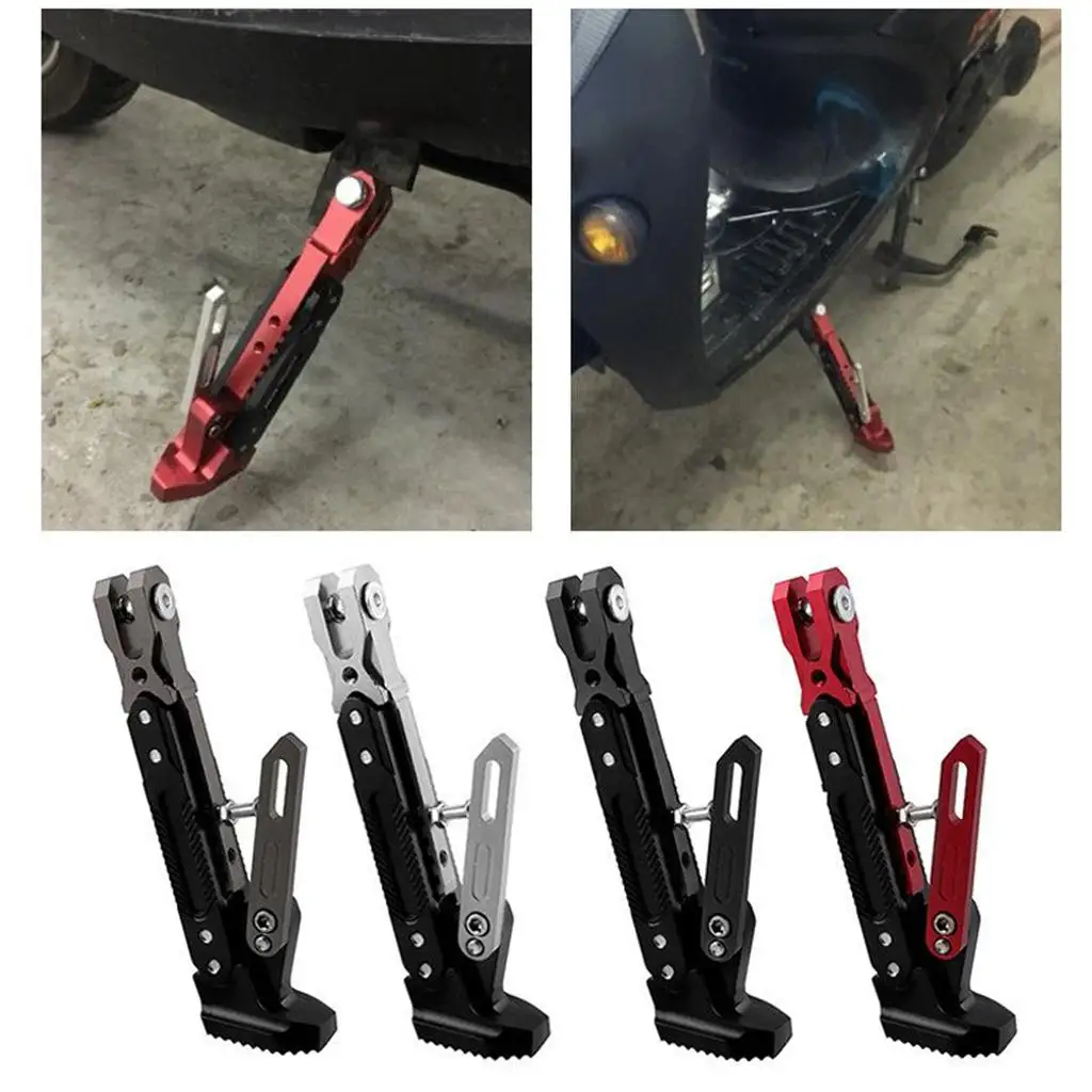 Motorcycle Kickstand Adjustable Motorcycle Tripod Scootor Stand