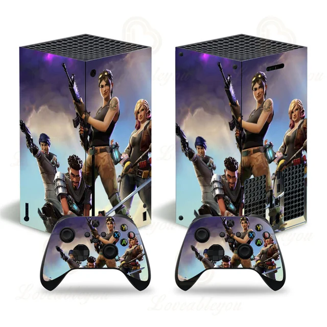 Llama FORTNITE Battle Game Console Stickers For SONY XBOX ONE Full Body  Color Skin Decals For PlayStation Controller Gamepad