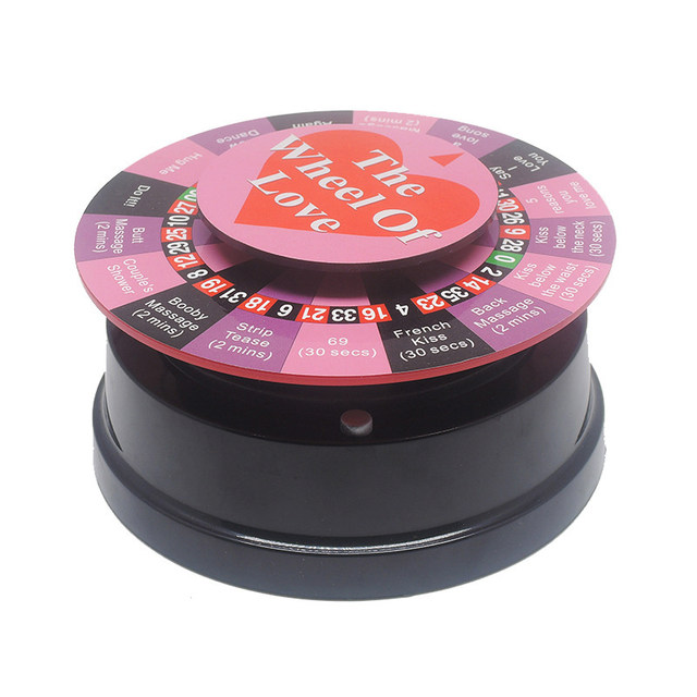 Mini Roda do Amor Roda da Fortuna para Adultos, Presente de Jogo