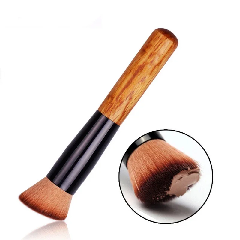 Best of 1Pc Foundation Makeup Brush Professional Cosmetic Beauty Make Up Tools Kabuki Powder Blush Foundation Flat Top Brush Wholesale Reviews & Tips