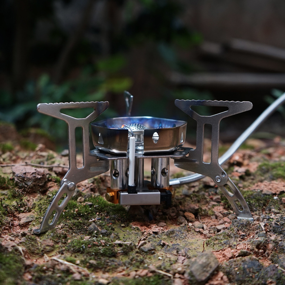 Outdoor-Camping Gasherd leichte Mini-Kochgeschirr-Brenner zum Kochen Picknick – Detail 6