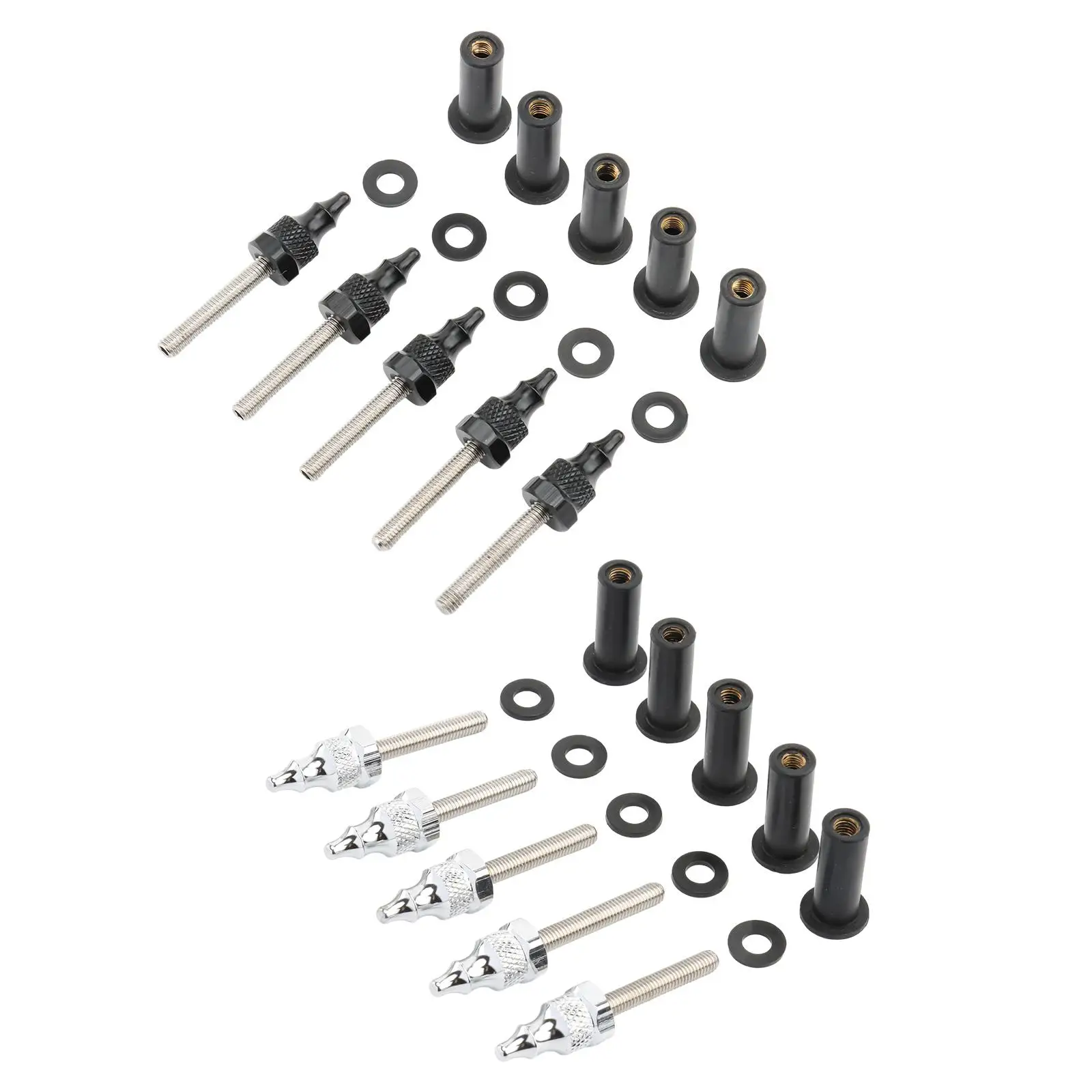 Windshield Bolts for Windshield Attachment for Harley-davidson Custom Fltrx 1998-2001 Convenient Installation Replacement