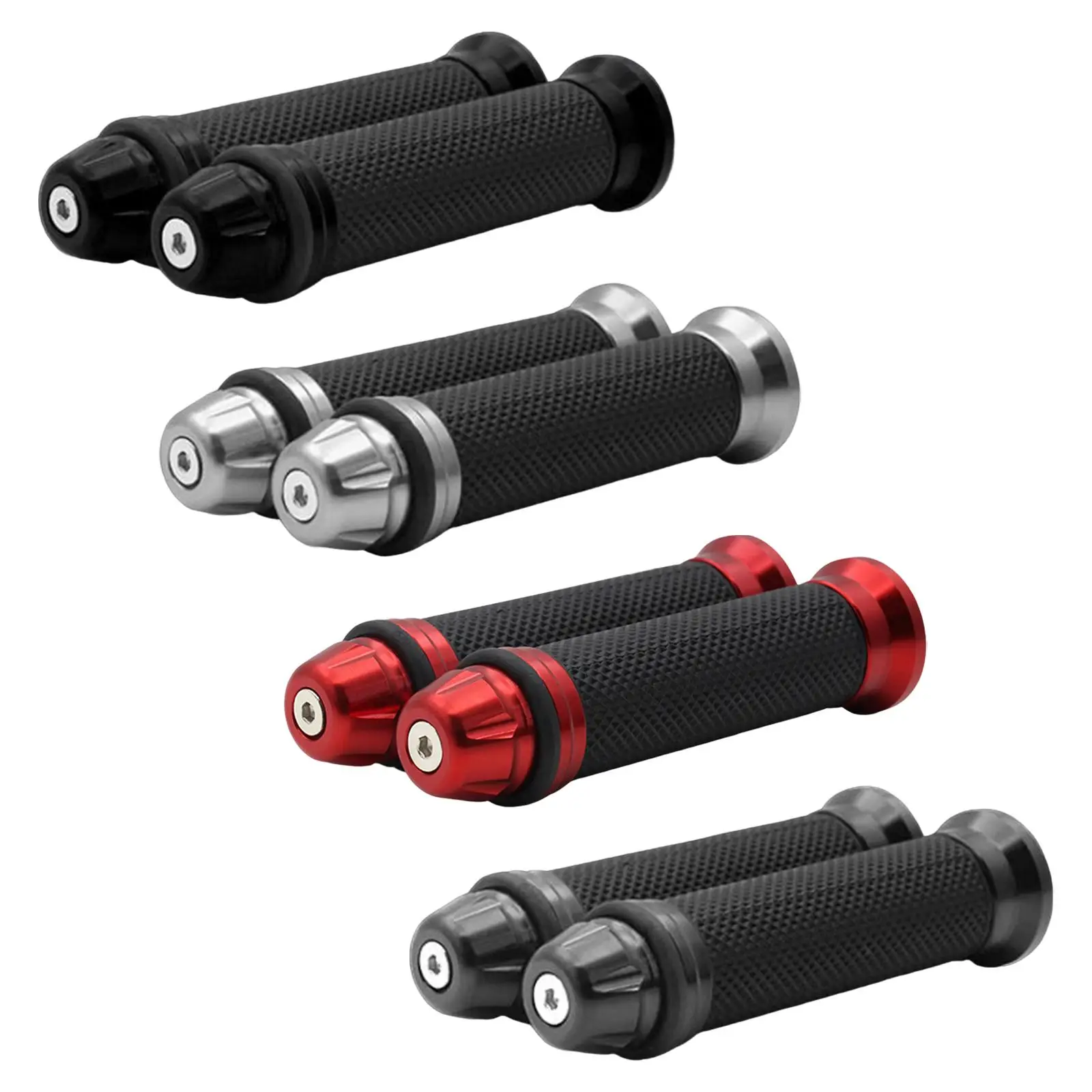 2x Motorbike Hand Grips Anti Skid to Hold Direct Replaces