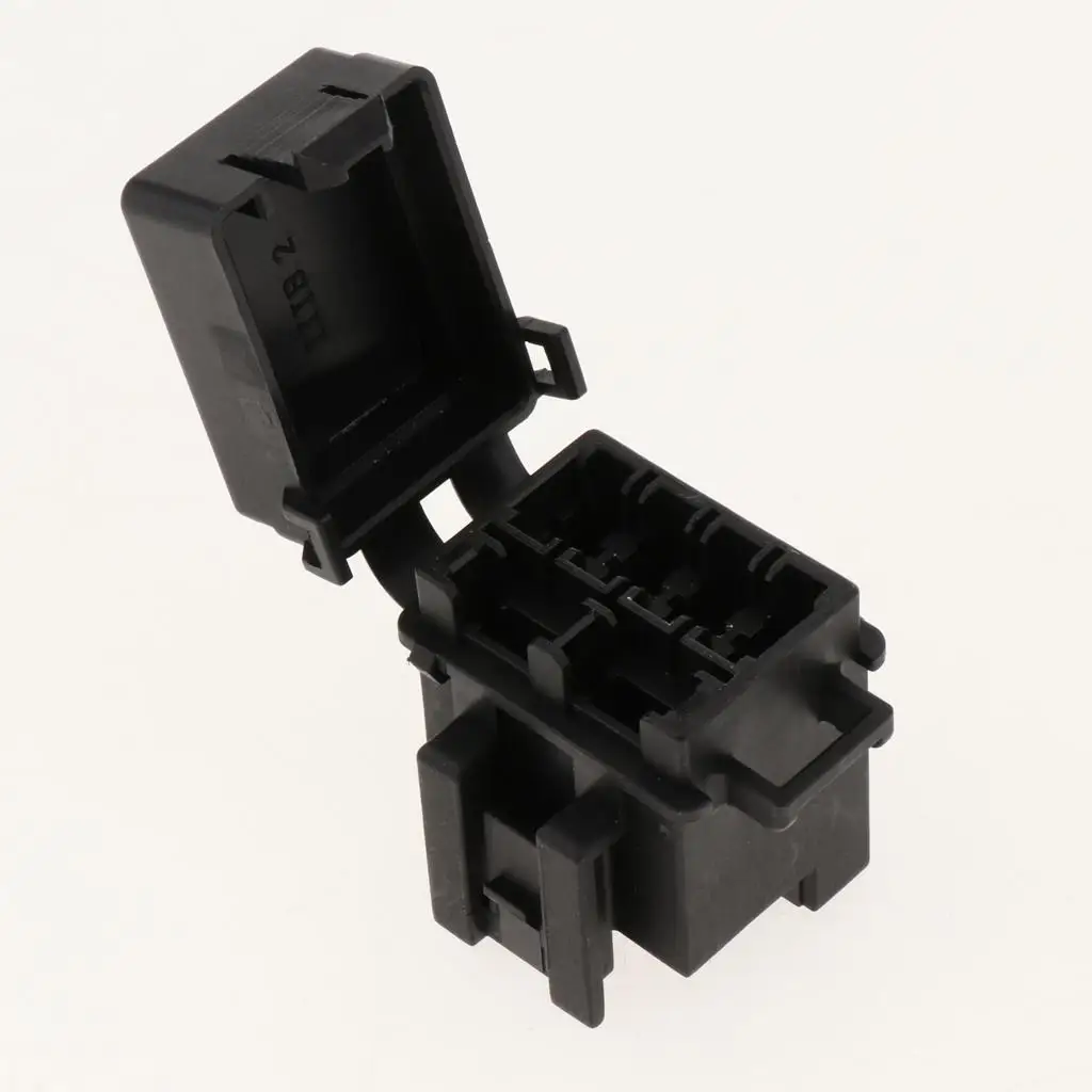 15x , 4-Slot 1 Relays & 4 Fuses Holder Block with Pins for Automotive And Marine Engine Bay