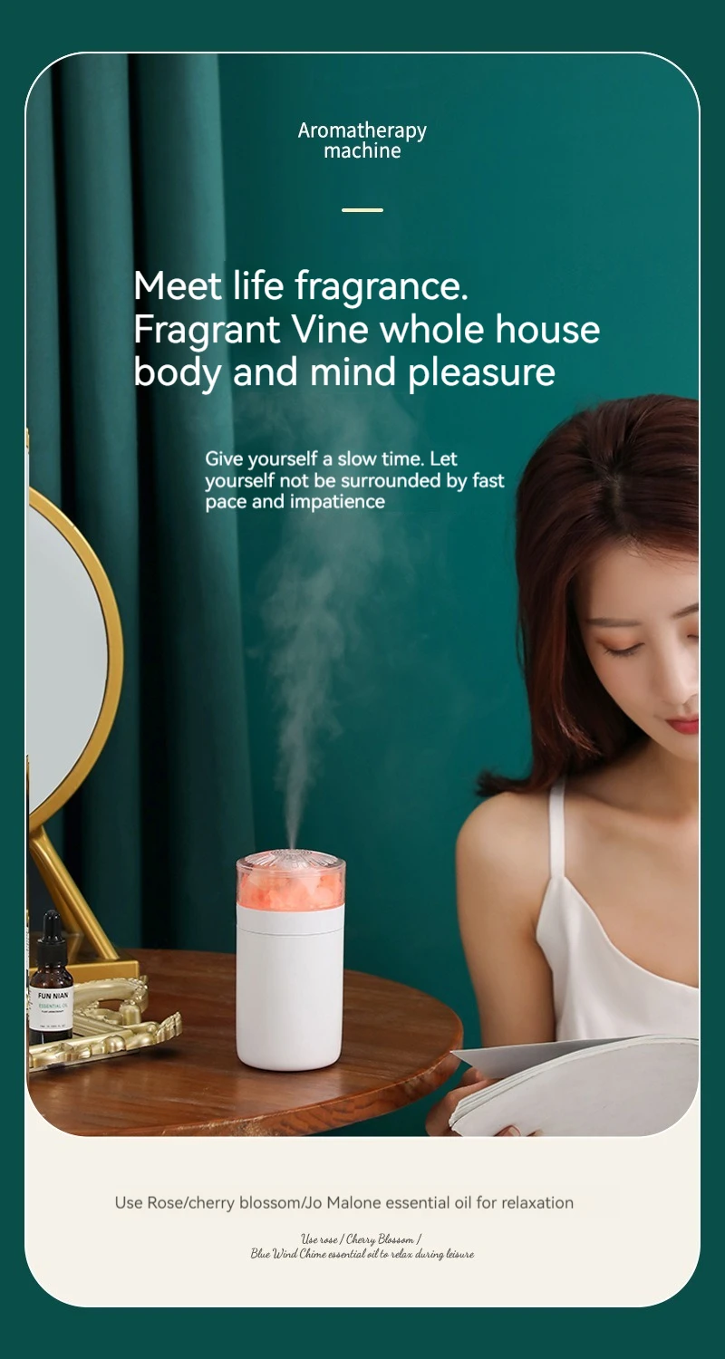 Title 7, New product creative salt stone air humidifier ...