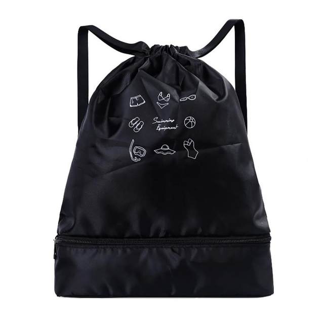 Sac à Cordon Lot De 20 Sacs De Sport à Cordon DAJAVE - 34x43 Cm - Imperméable - Gym, Natation, Voyage Sac Cordon Sport