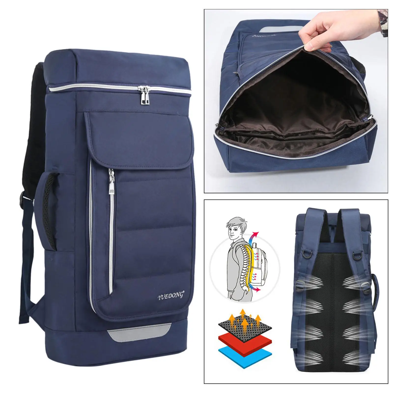 1Pcs 37 Key Keyboard Backpack Oxford Cloth Multipurpose Zipper for Musicians