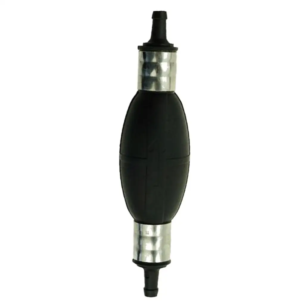 8mm Hand Primer Pump Marine Fuel Line Primer Bulb All Fuels Black