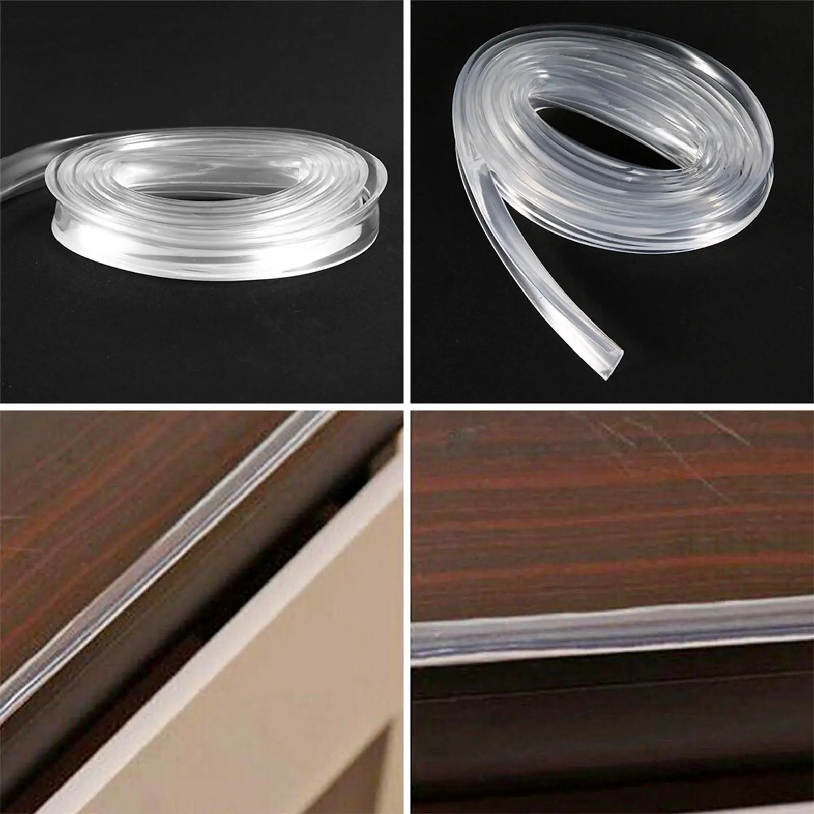 прозрачная силиконовая лента для мебели