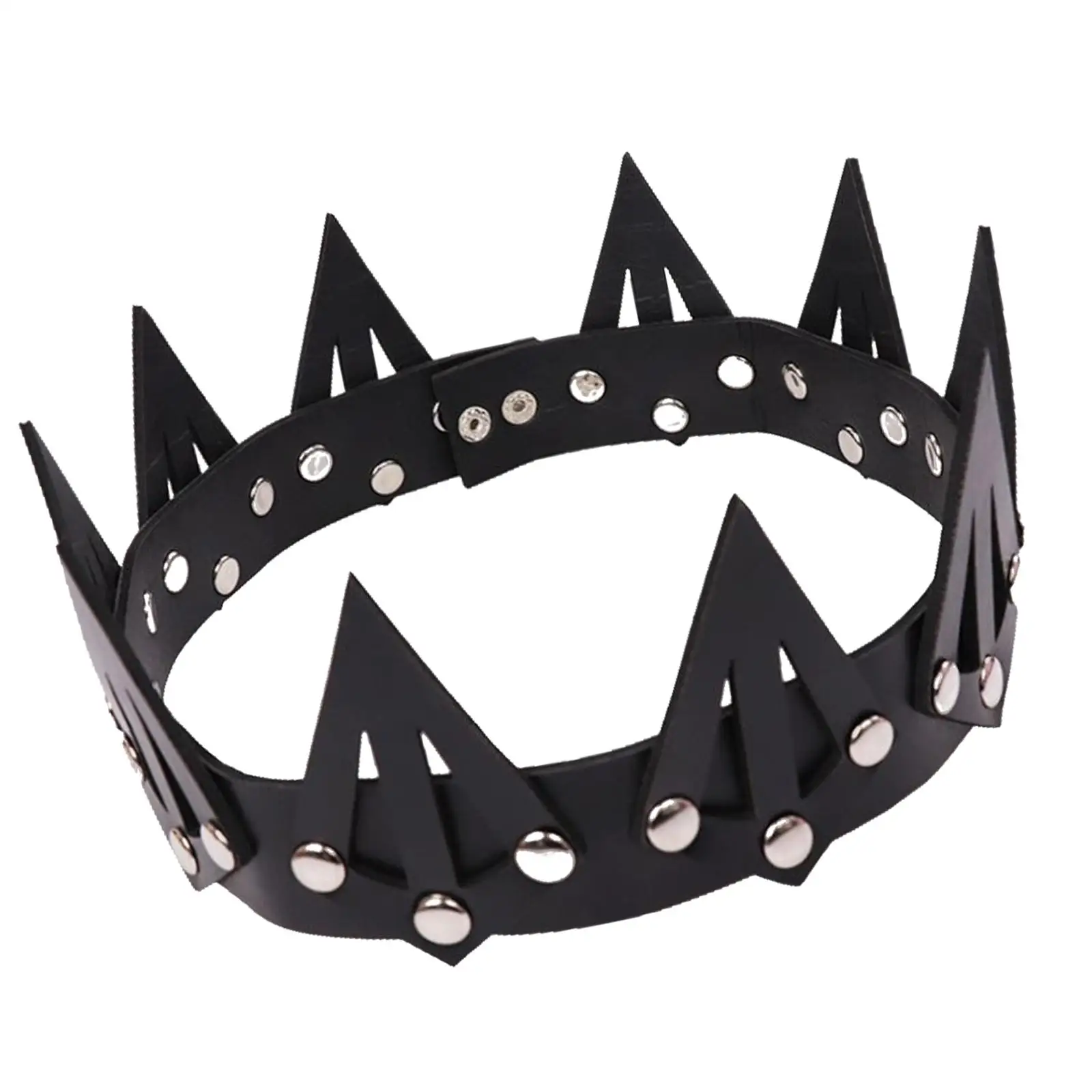 Medieval crown Tiara Antique Style Headband Black Decorative for Costume Accessories Prom Cosplay Party Princess