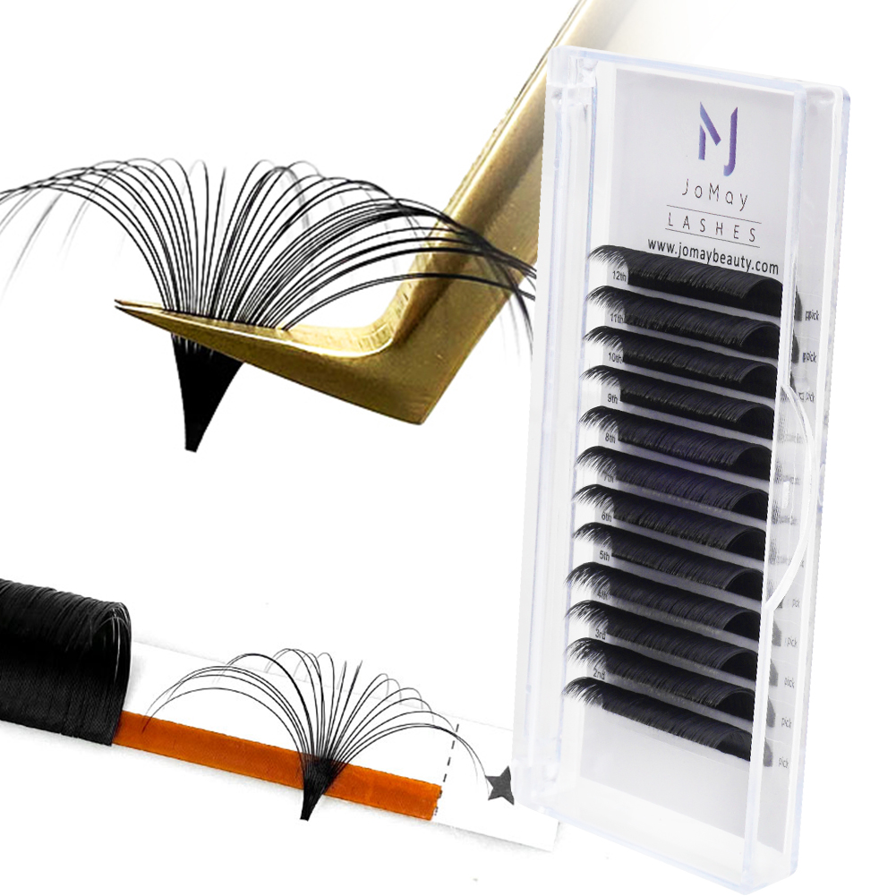 Best of Easy Fan Lashes Faux Mink Eyelash Extension Fast Bloom Flowering Self-Making Volume Soft Natural Makeup Beauty Fanning Bloom Reviews & Tips