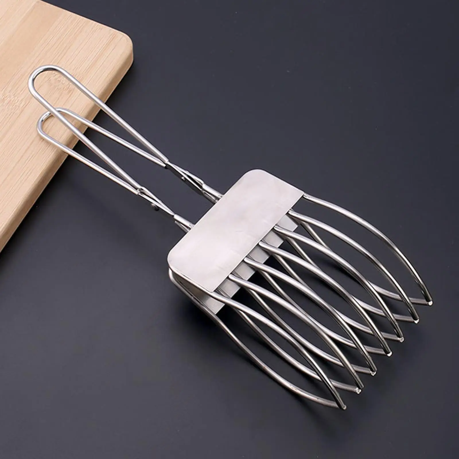 Stainless Steel Roast Beef Tongs Kitchen Tongs Cooking Tools Accessories for Slicing Vegetable