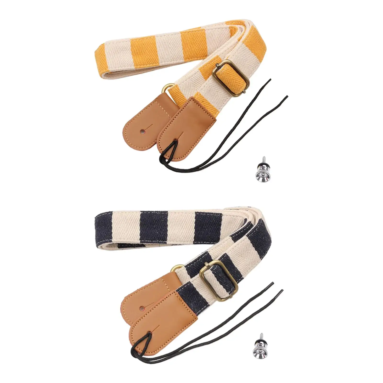 Adjustable Ukulele Strap Wear Resistant Breathable Musical Instrument Parts Replacement Shoulder Belt