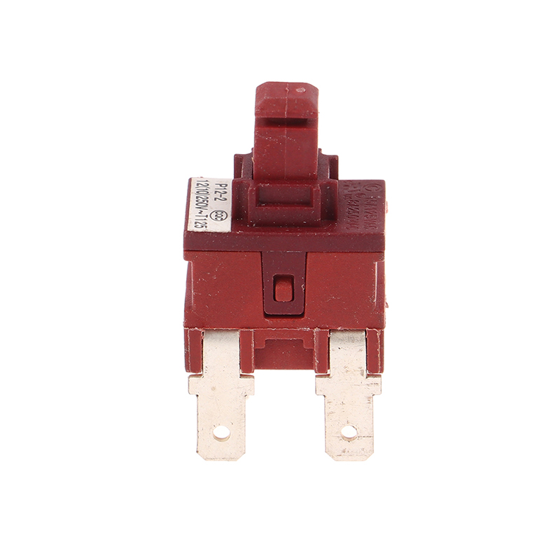 Power Switch Push Button KAN-L5 P12-2 Switch 8A 250VAC 2/4pin Self-locking for Water Heater Vacuum Cleaner