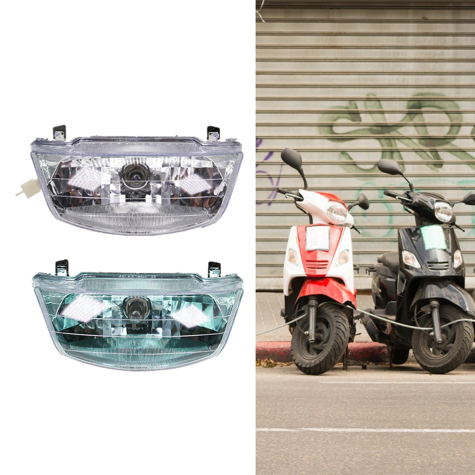 Retro Motorcycle Headlight Assembly High Brightness Headlamp for Yamaha ZR Jog50 3Yk Motorcycle Headlamp Replacement