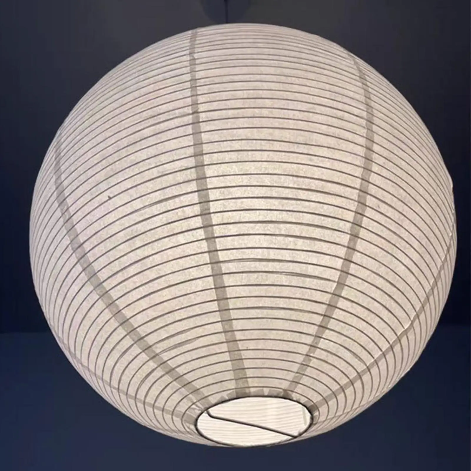 White Round Paper Lampshade Replace Parts Ceiling Light Cover Paper Lantern for Parties Restaurant Living Room Hotel Decorative