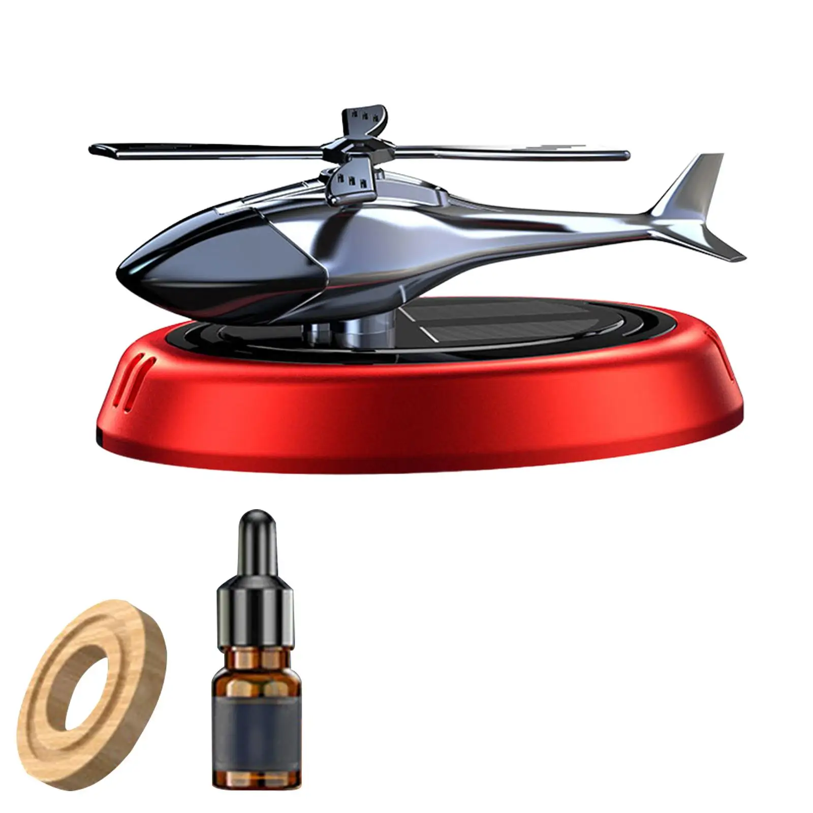 Helicopter Car Air Freshener Perfume Diffuser decor Ornament Office