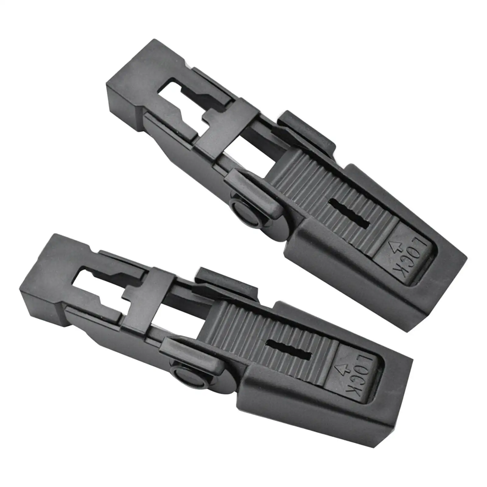 2x Auto Front Windshield Wiper Clip Dkw100020 Black for Discovery 2 L322 Replace Parts High Quality