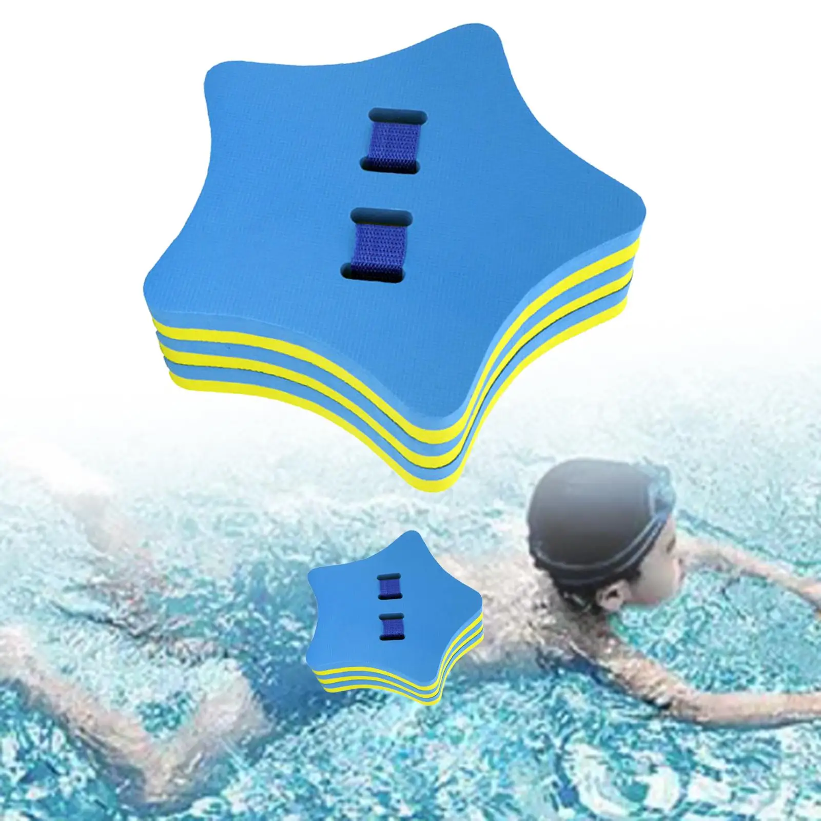 Adjustable Back foam floating Belt Waist Swim Kickboard Surfboard three layers Safety for Children Adult Pool Accessories