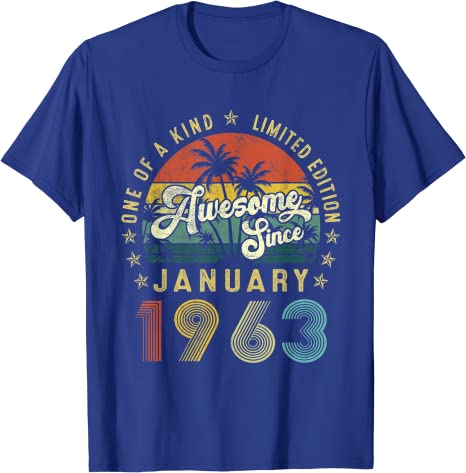 Fantastisch seit 1963, 62 Jahre alt, 62. Geburtstag, Geschenke, T-Shirt, klassische Legende seit 1963, grafische T-Shirts, geboren in 1963, Kleidung – Detail 7