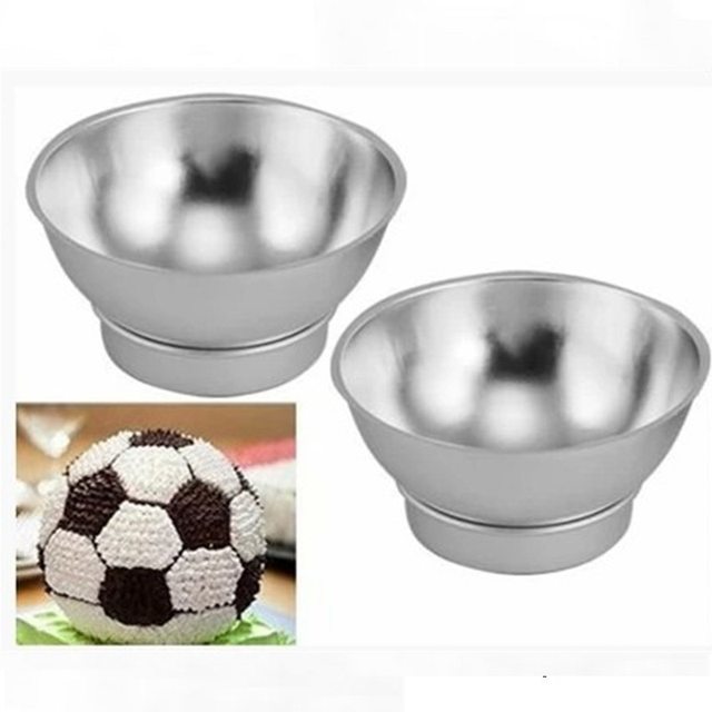 Round 3d Ball Shaped Cake Tin Aluminum Cake Pan 3d Cake Pan Ball Basketball 3d Aliexpress