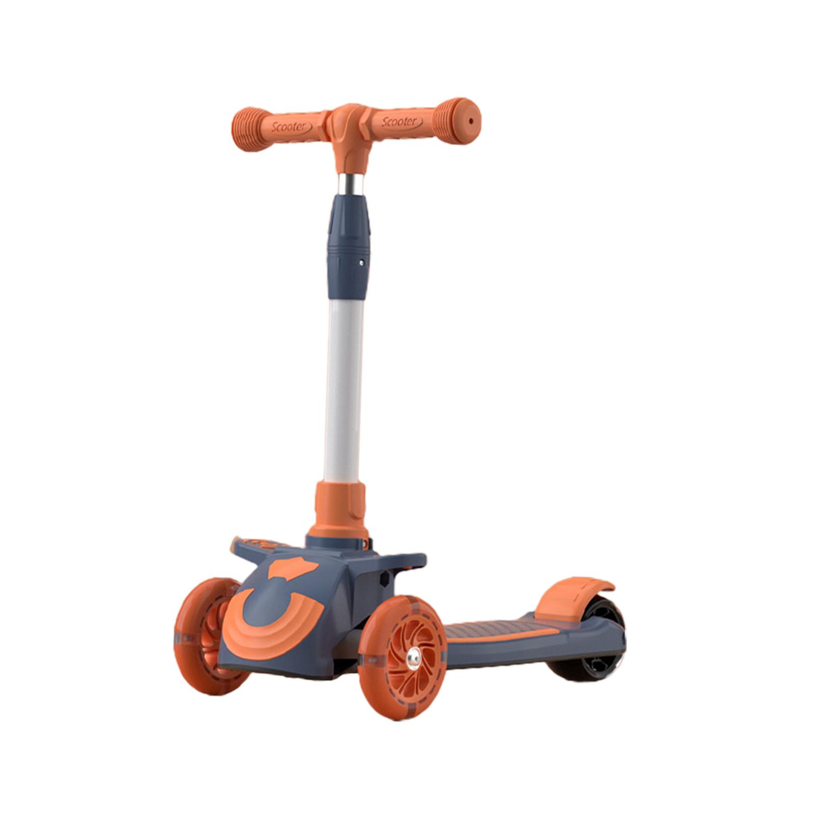 Kids Scooter Adjustable Handlebar 3 Wheel Scooter for Park Patio Outdoor