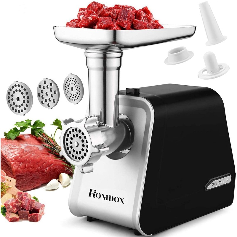 Title 10, 2000W Electric Meat Grinder, Heavy Duty Meat Gr...