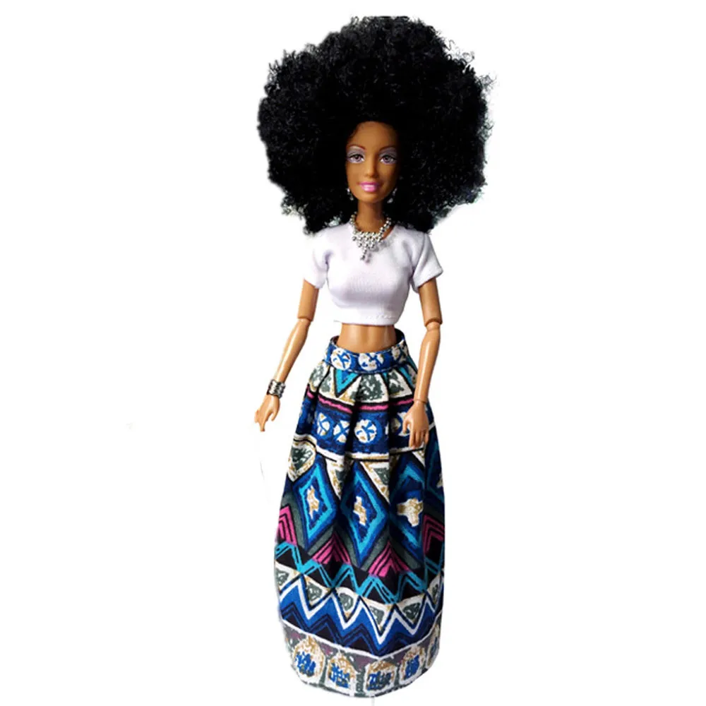Baby Dolls For Girls Baby Movable Joint African Doll Toy Black Doll Best Gift Toys For Girls Black Girls Toys Куклы Кукла