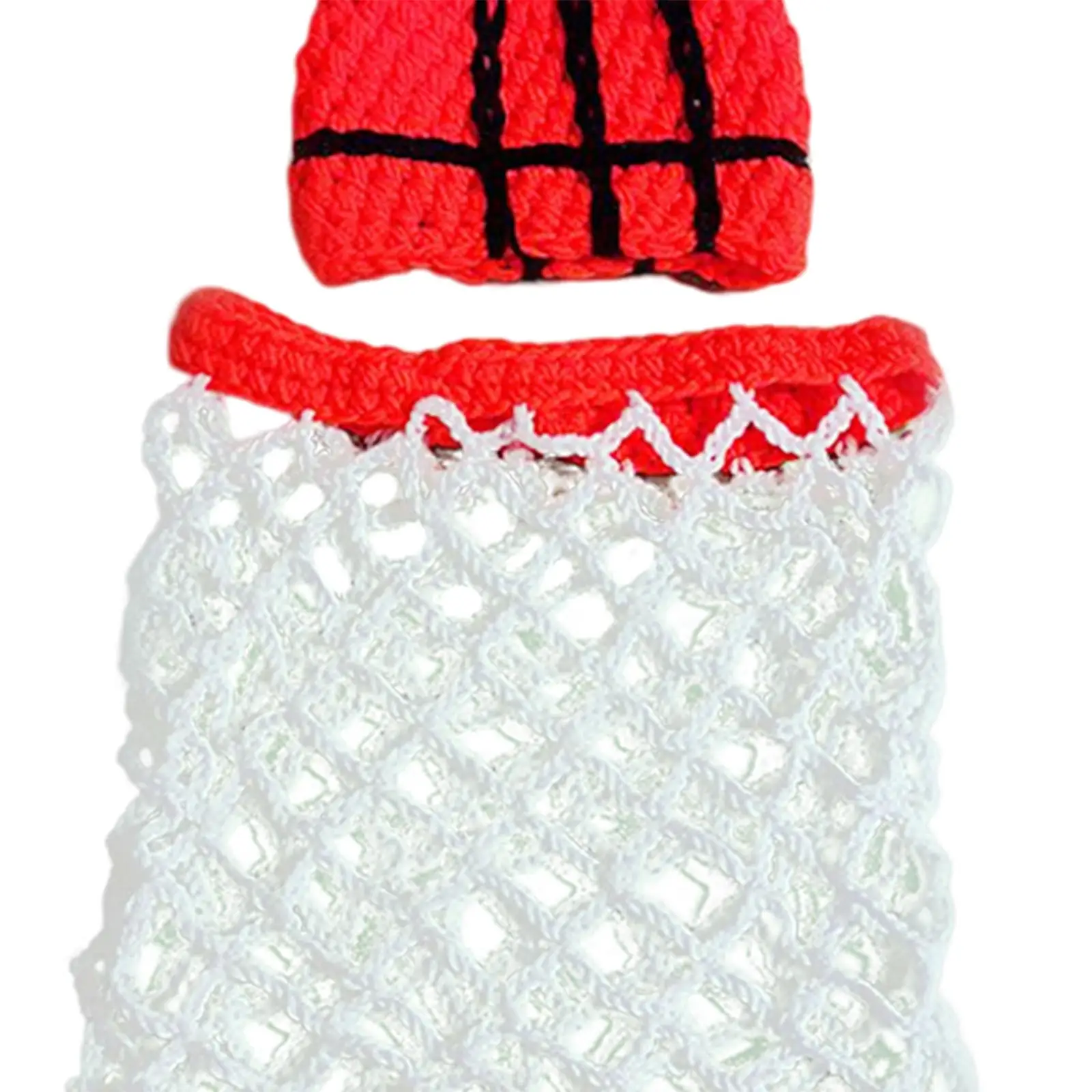 2x Newborn Basketball Crochet Costume Infant Photography Props