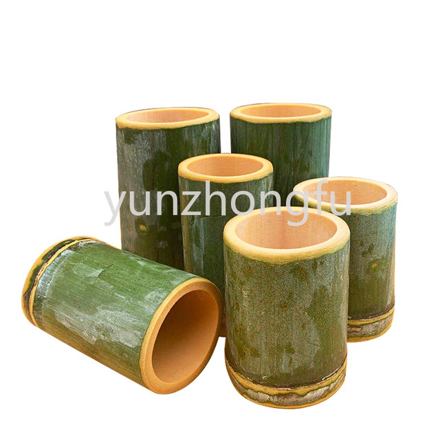 Raw Lacquer Series-Bamboo Cup Set (6pcs) - Shop dr-every-green-bamboo Cups  - Pinkoi