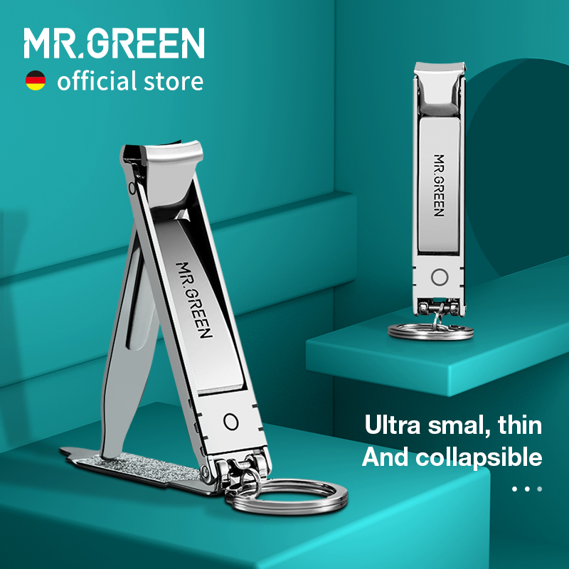 Best of MR.GREEN Ultra-Thin Nail Clippers Collapsible Portable Travel Fingernail Nail Scissors Cutter Stainless Steel Manicure Tools Reviews & Tips