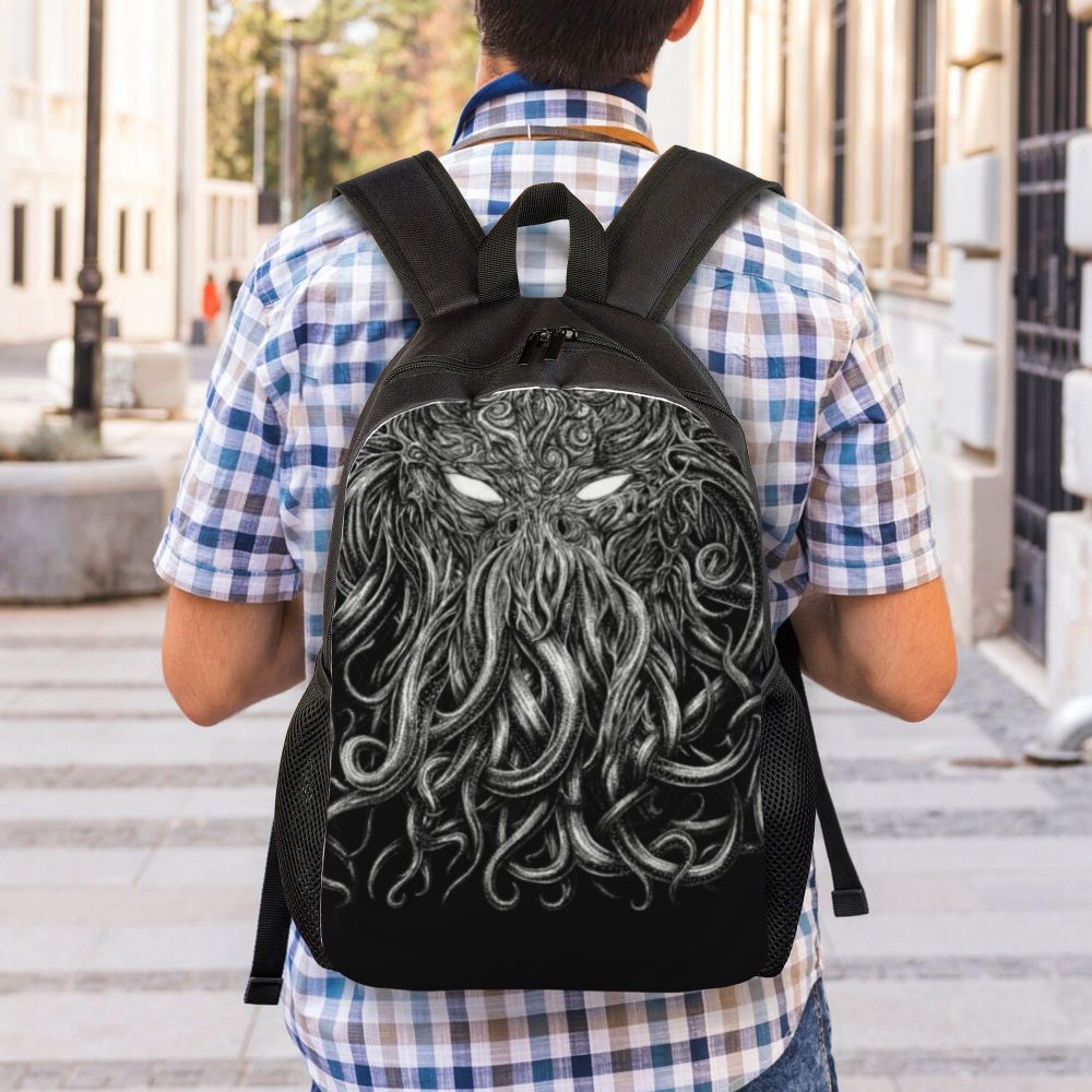 mulheres, Bookbag de terror personalizado para escola universitária, Bolsas básicas