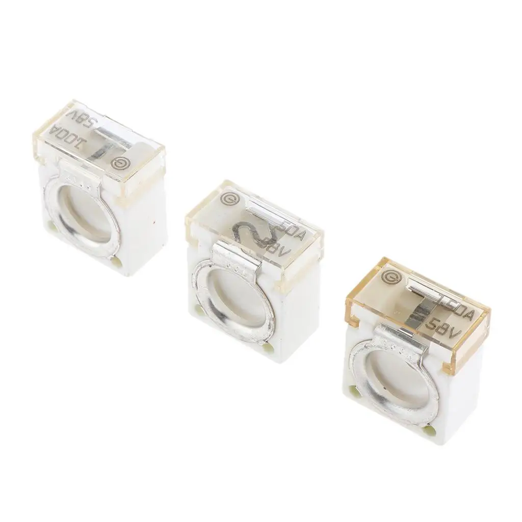 58V Fuse Box Fuse Mini Fuse Assortment for Boat Yacht 50A 100A 150A