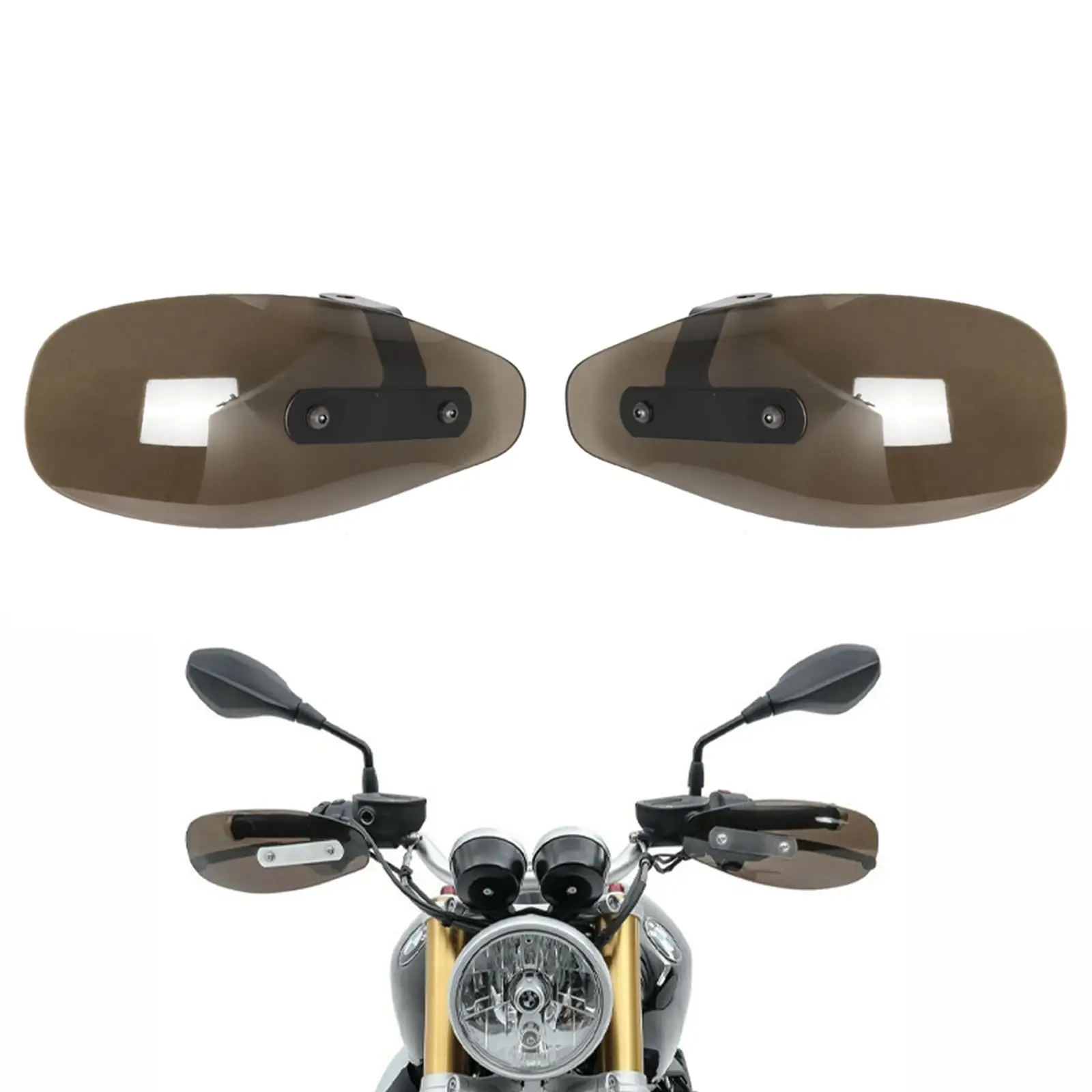1 Pair Hand Guard Handlebars Ornamental Mouldings Falling Protection Handlebars Frames Fit for Harley Sportster XL 1200 883