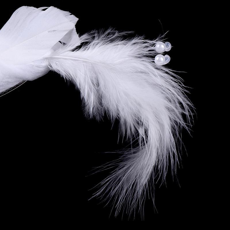 2/4 teile/satz Künstliche 3D Simulation Vogel Schaum Feder Vogel DIY Party Handwerk Ornament Requisiten Home Garten Decor Hochzeit dekoration – Detail 6