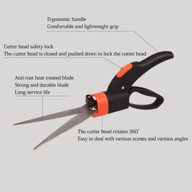 hedge trimmer scissors