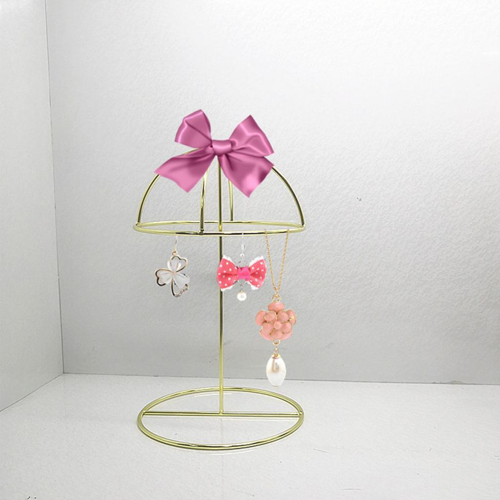 Freestanding Semi-spherical Hat And Wig Display Stand Rack_voghion.com