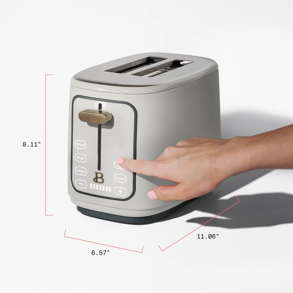 Title 5, 2023Biu. 2-Slice Toaster with Touch-Activated D...