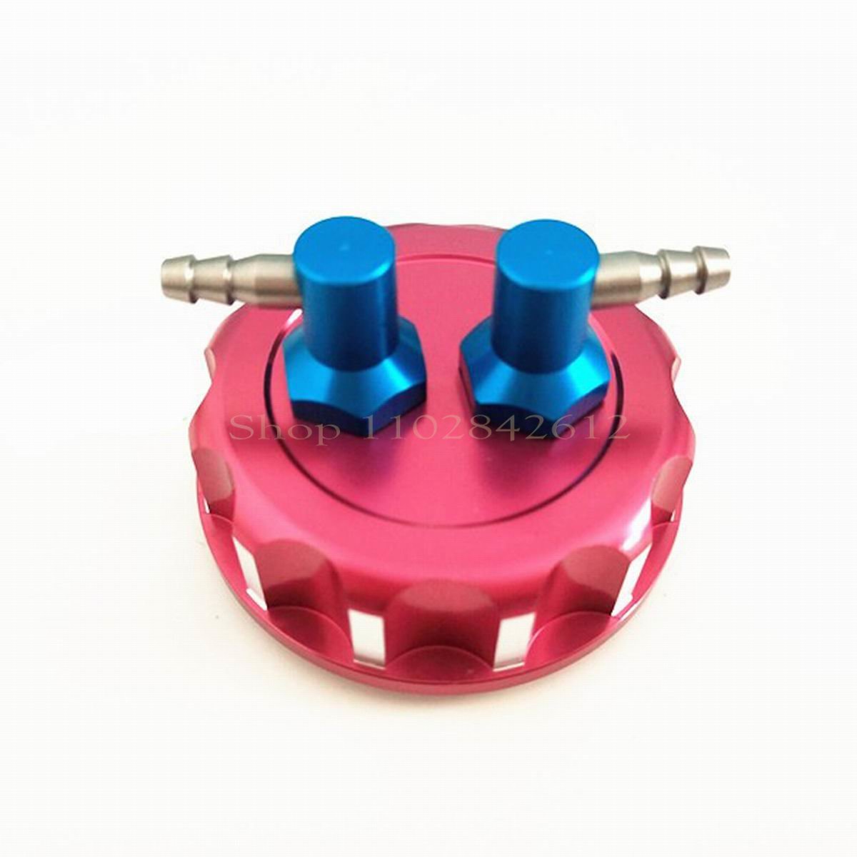 Neue Aluminium CNC Öl Trommel Abdeckung Tankdeckel Topf Zubehör für RC Flugzeug Drone Modell Wassermelone – Detail 2