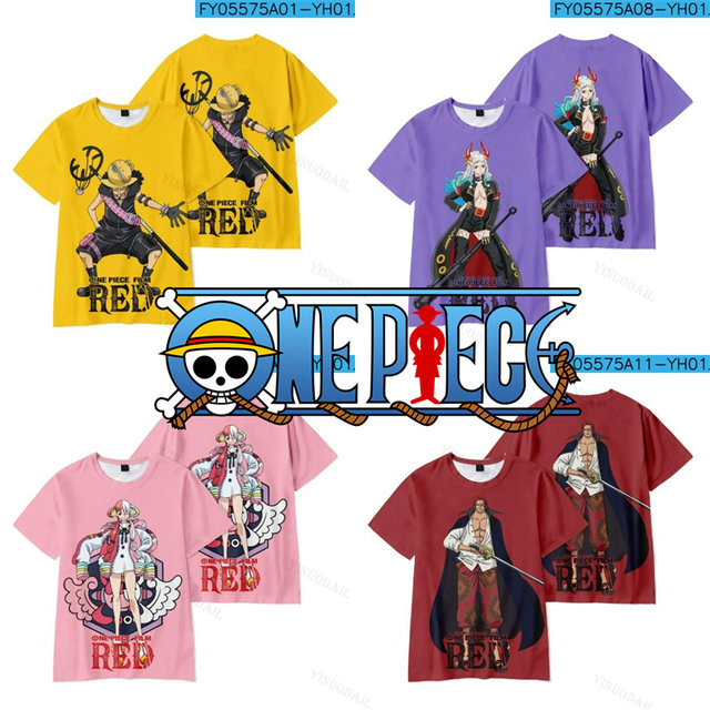 Luffy Zoro One Piece T-shirt Sanji Nami Summer Tees ACE Model Clothes Tops  Collection Birthday Gift for Boy - AliExpress