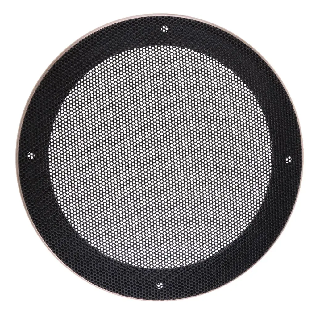 6.5Inch Speaker Grills  with 4 pcs Screws for Speaker Mounting Home Audio 88mm Outer Diameter Champagne